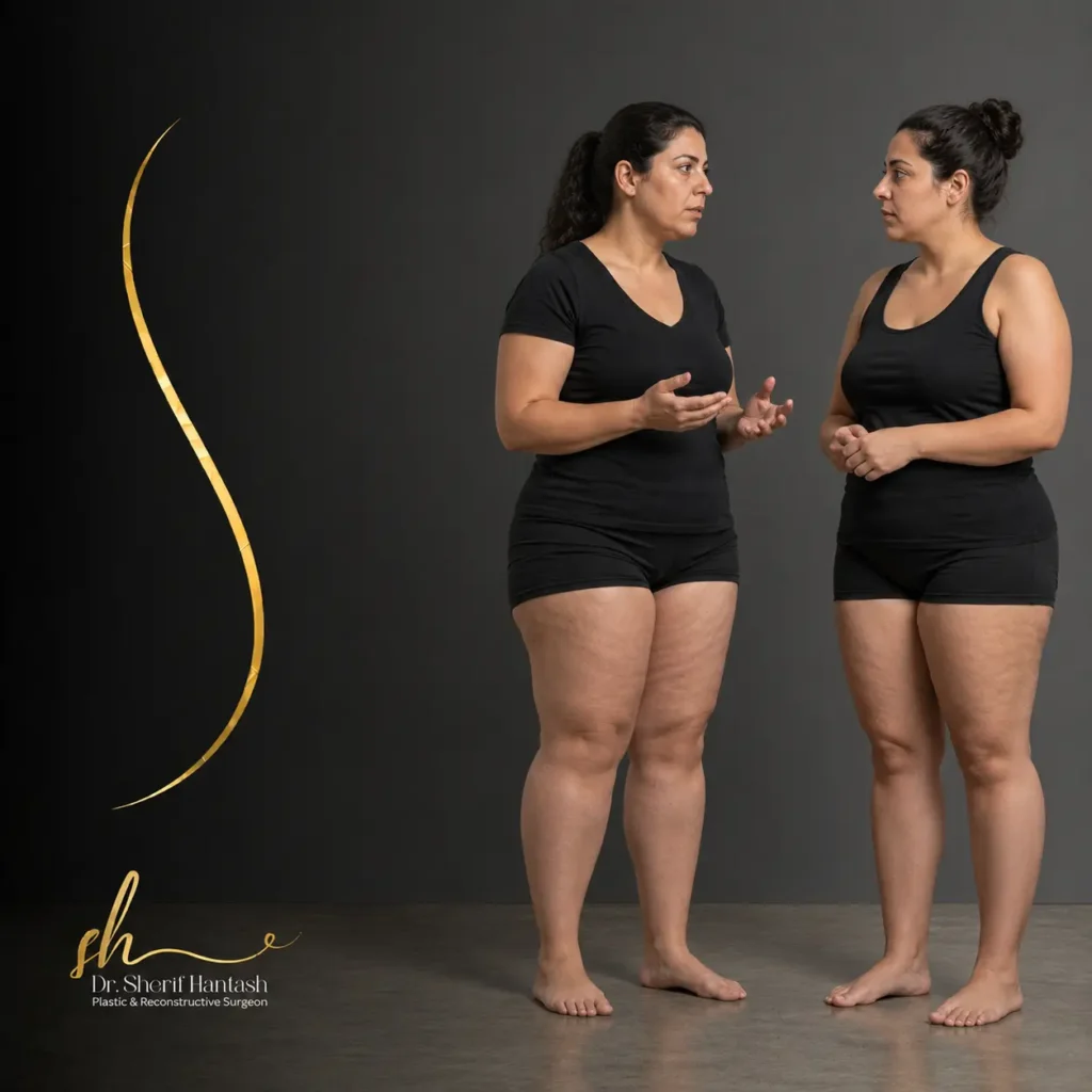 Lipedema vs cellulite